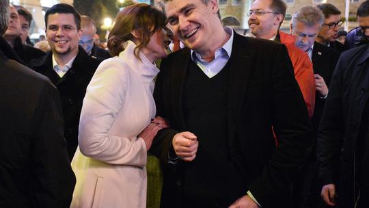 Sanja Musić i Zoran Milanović