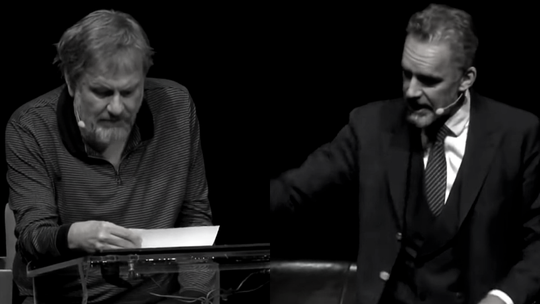 Slavoj Žižek i Jordan Peterson