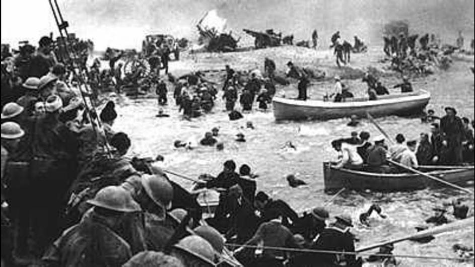 Scene iz filma "Dunkirk" i iz samog rata