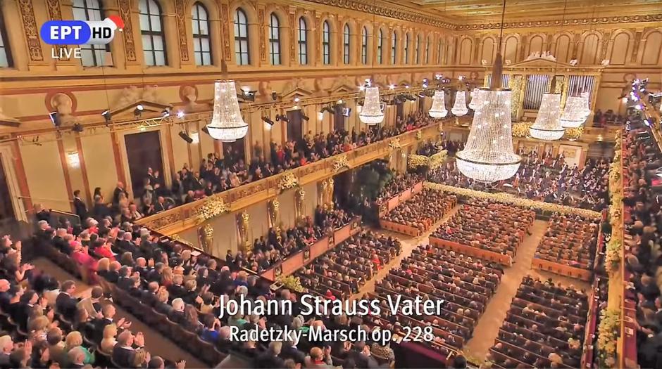 Bečki filharmonijski orkestar, Novogodišnji koncert | Author: YouTube
