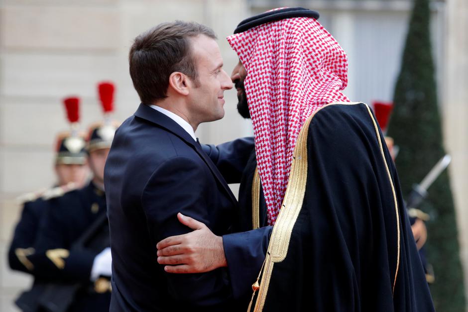 Emmanuel Macron i princ Mohammed bin Salman | Author: Philippe Wojazer/REUTERS/PIXSELL