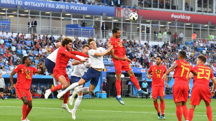 Utakmica Engleske i Belgije u grupnoj fazi na Svjetskom prvenstvu u nogometu 2018.