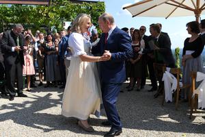 Karin Kneissl, Vladimir Putin kao gost na vjenčanju