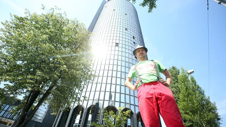 Dario Juričan ispred Ciboninog tornja