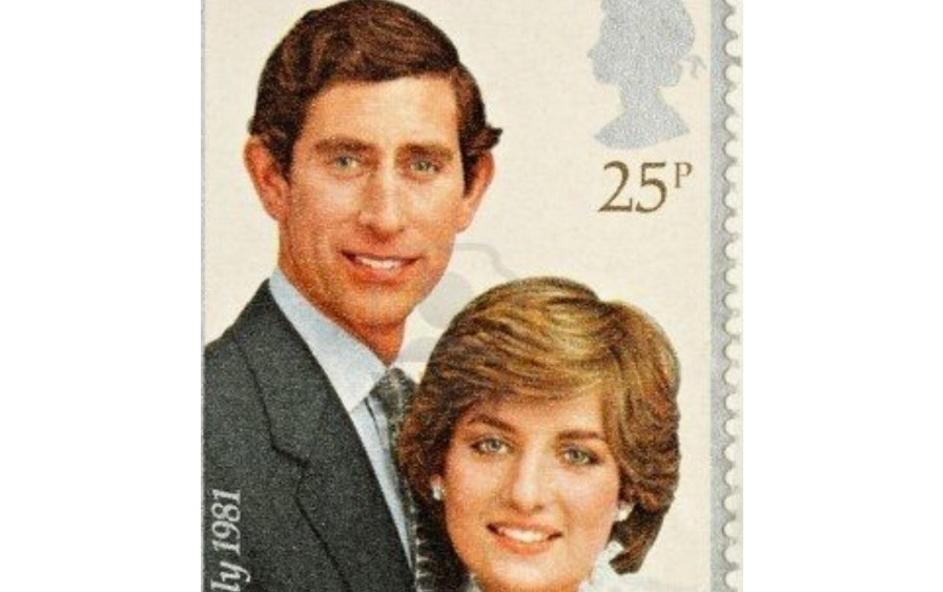 Poštanska marka Diane i Charlesa