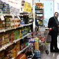 An Iranian woman shops in a store in Tehran