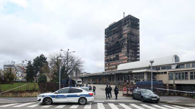 Zagreb: Započeo je očevid nebodera Vjesnik