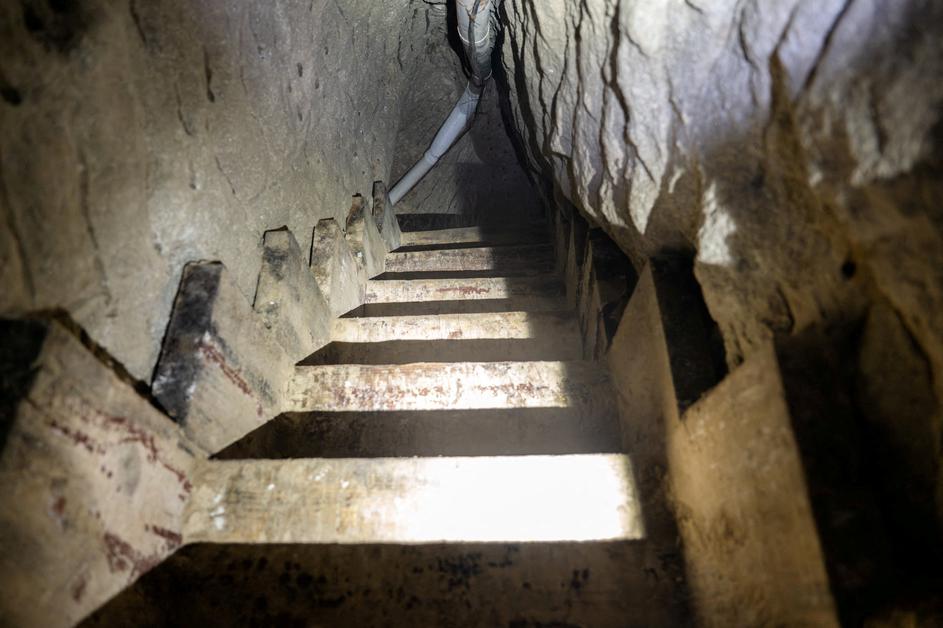 Cross-border drug tunnel between U.S. and Mexico