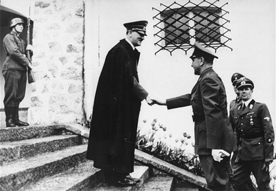 Ante Pavelić i Hitler | Author: Wikipedia