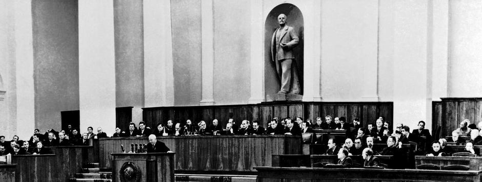 20TH MEETING CPSU KHRUSHCHEV SPEECH | Author: Profimedia