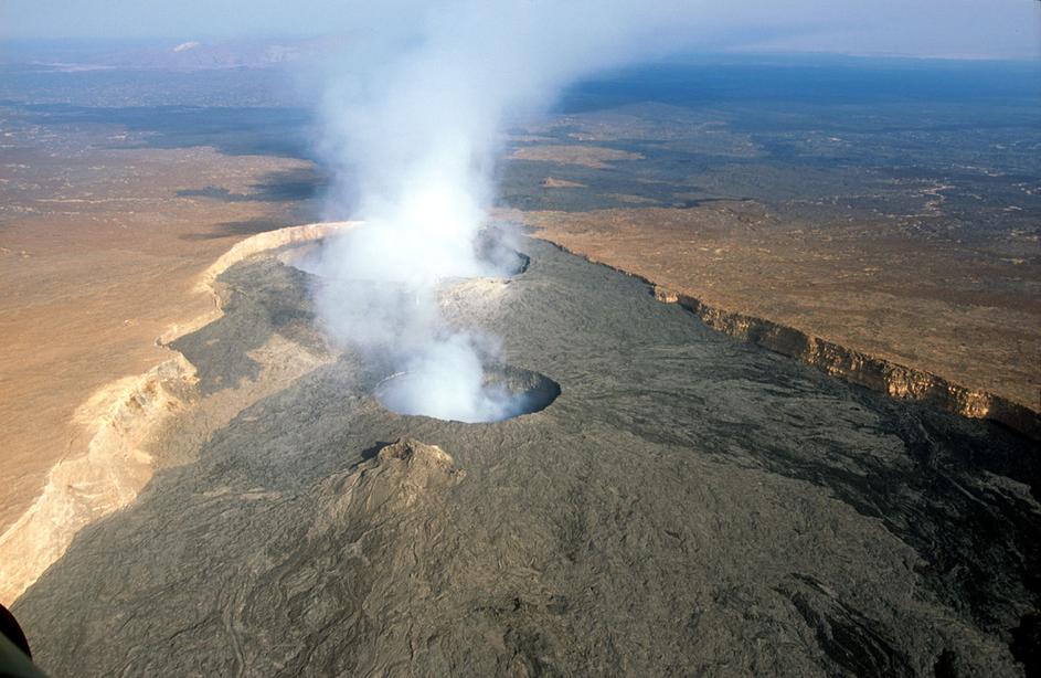 Vulkan Erta Ale, Dolina Danakil