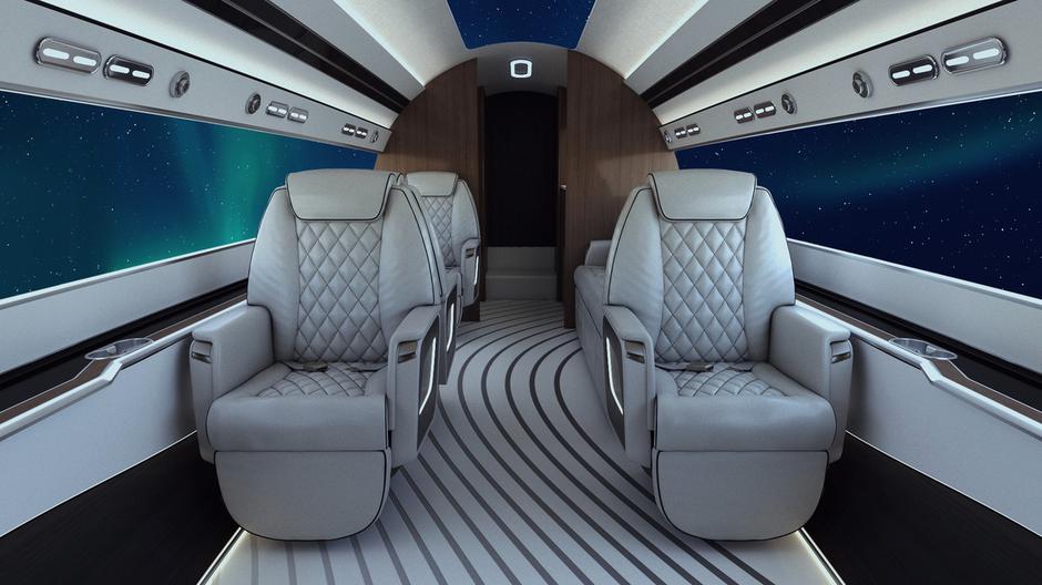 VIDEO: Futuristic jet opts for digital screens and cameras instead of WINDOWS | Author: Profimedia