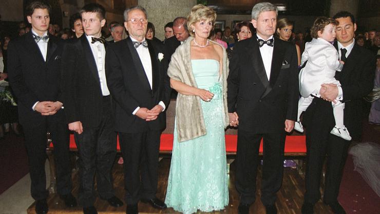 Obitelj Todorić na vjenčanju Ive Balent