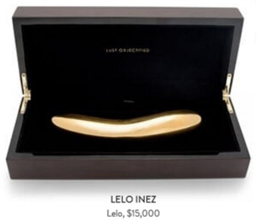 Vibrator od 24-karatnog zlata | Author: Lelo Inez