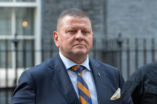 Valerii Zaluzhnyi In Downing Street