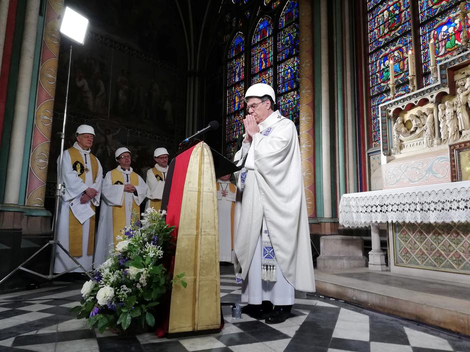 Misno slavlje u katedrali Notre-Dame | Author: pool/REUTERS/PIXSELL
