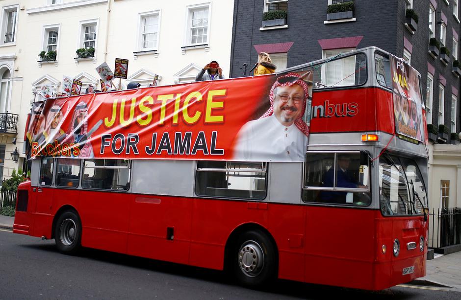 Prosvjedi zbog ubojstva novinara Jamala Khashoggija | Author: REUTERS