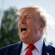 US President Trump departs the White House en route to Fort Myers, FL