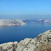 Senj: Pogled s kopna na otoke Goli otok, Rab i Krk