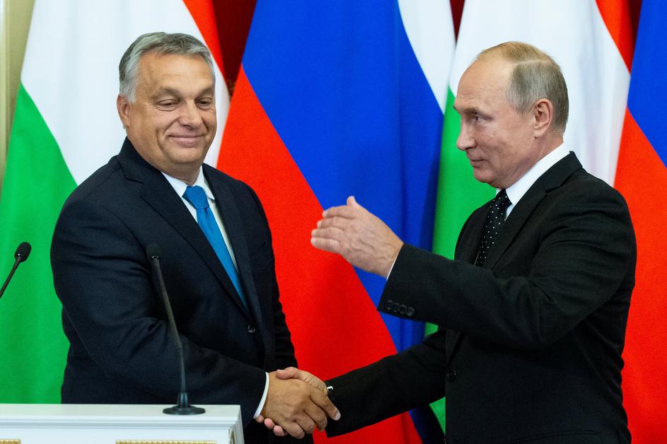 Viktor Orban i Vladimir Putin