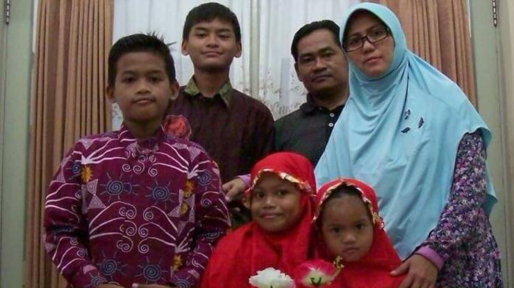 Terorist Dita Oepriarto i njegova obitelj