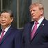 FILE PHOTO: US President Donald Trump and China's President Xi Jinping meet at the White House in Washington, D.C.