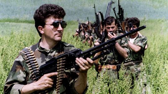 Srpski vojnici u Srebrenici