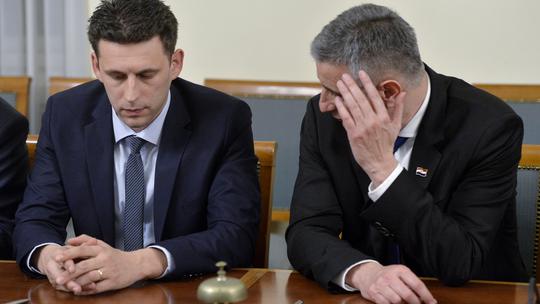 Božo Petrov i Tomislav Karamarko