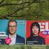 Election signs ahead of state elections in Berlin