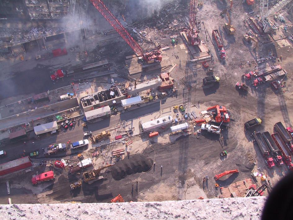 Fotografije radova na srušenim WTC tornjevima nakon 11.9.