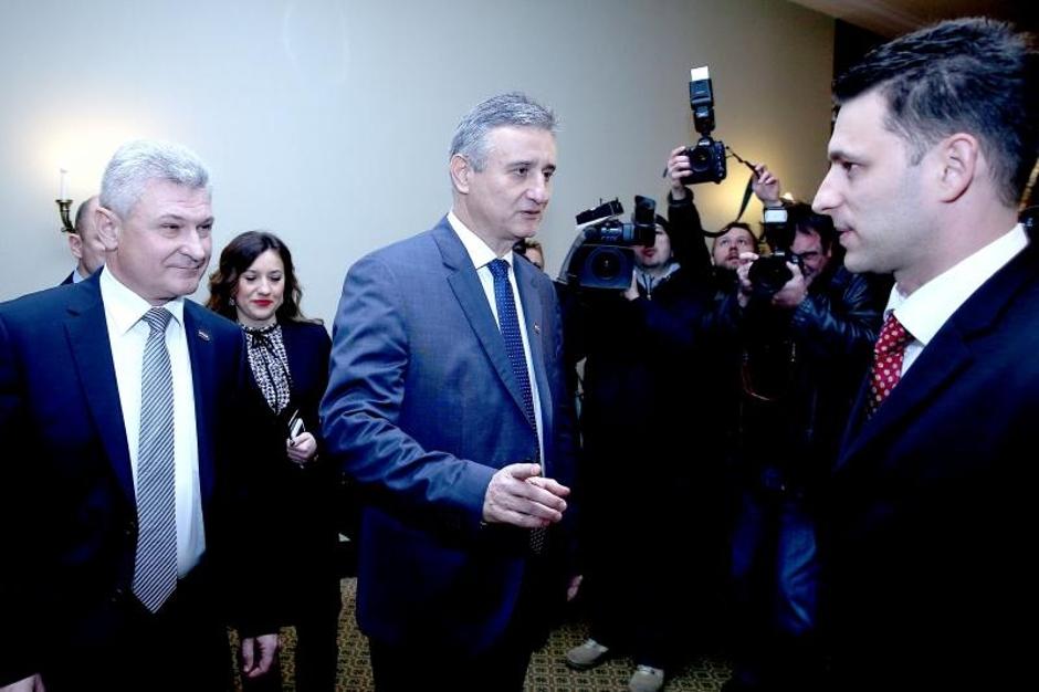 Zajednički sastanak Domoljubne koalicije, koalicije Hrvatska raste i MOST-a | Author: Patrik Macek (PIXSELL)