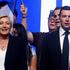 FILE PHOTO: Political rally of French far-right leaders Le Pen and Bardella on May Day in Macon