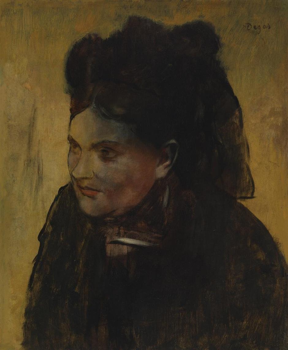Degas Portret žene | Author: NATIONAL GALLERY OF VICTORIA