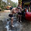 Firefighters battle Fontainebleau forest blaze near Paris