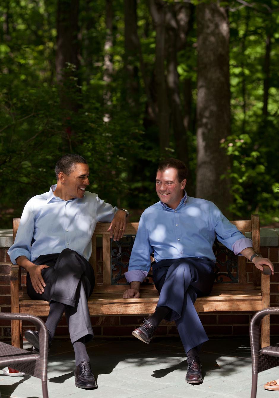 Barack Obama i Dmitrij Medvedev | Author: Pete Souza/DPA/PIXSELL