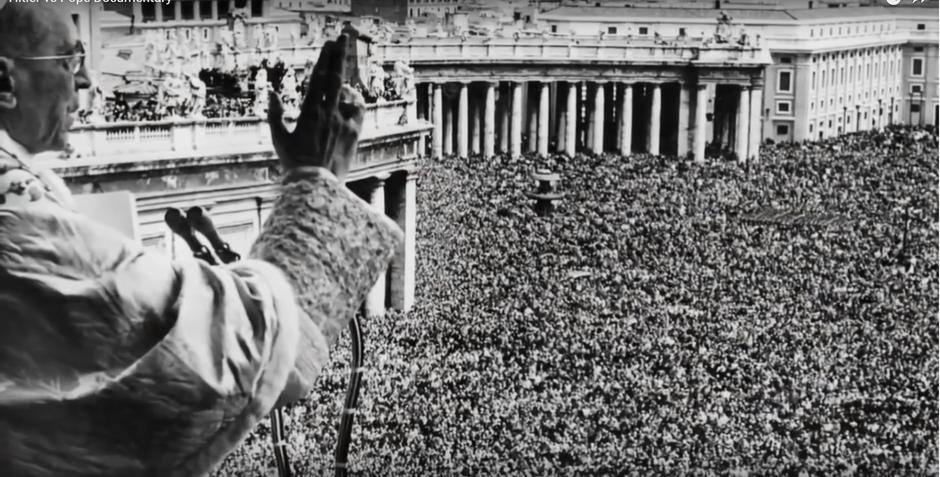 Papa Pio XVII u oslobođenom Vatikanu 1944. | Author: YouTube