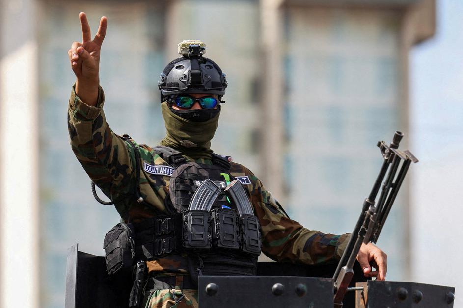 Celebrations after the withdrawal of US-led coalition forces from Iraq, in Baghdad