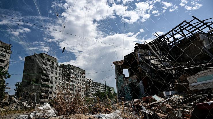 Front-line city of Orikhiv in South East Ukraine - 23 Jul 2025