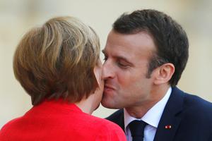 Sastanak Angela Mercel i Emmanuel Macron
