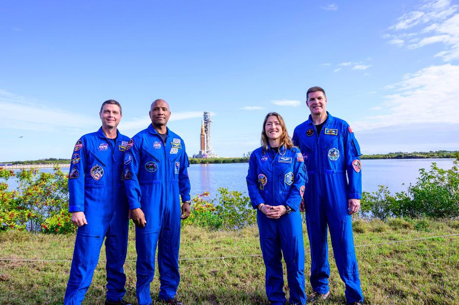 NASA Rolls Out Mega Moon Rocket To Launch Pad, Merritt Island, Florida, USA - 17 Jan 2026 | Author: 