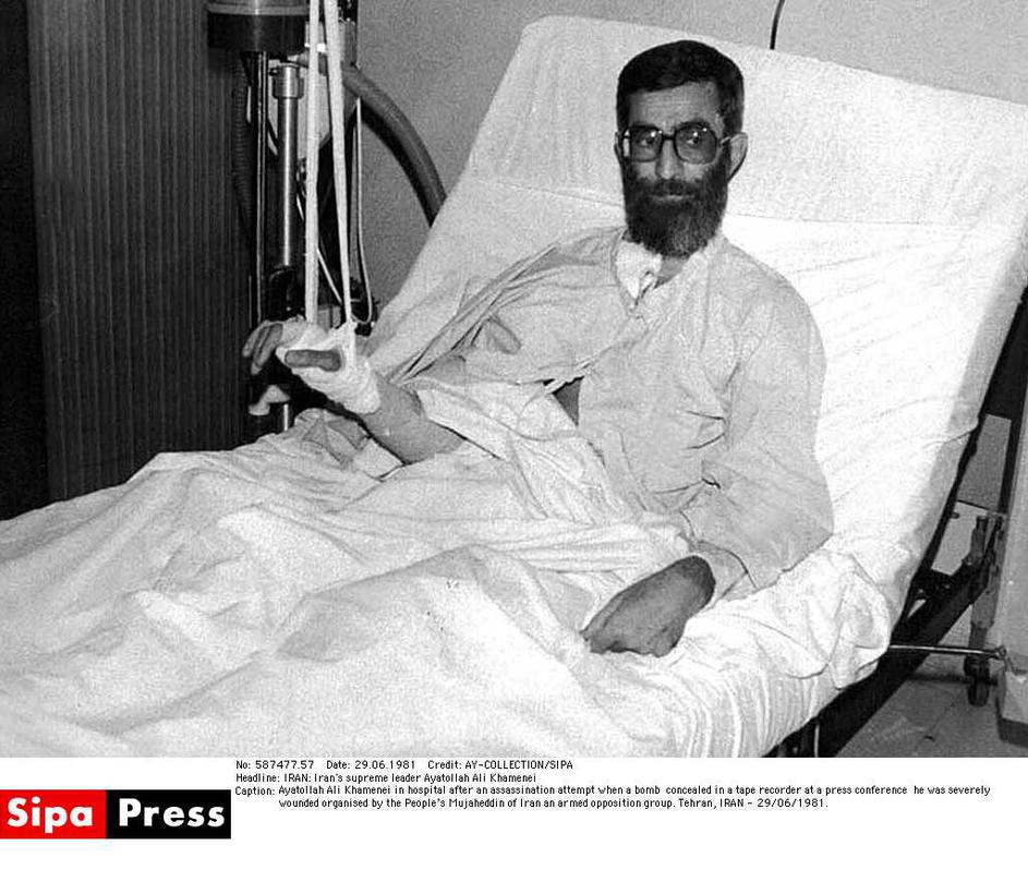 IRAN: Iran's supreme leader Ayatollah Ali Khamenei