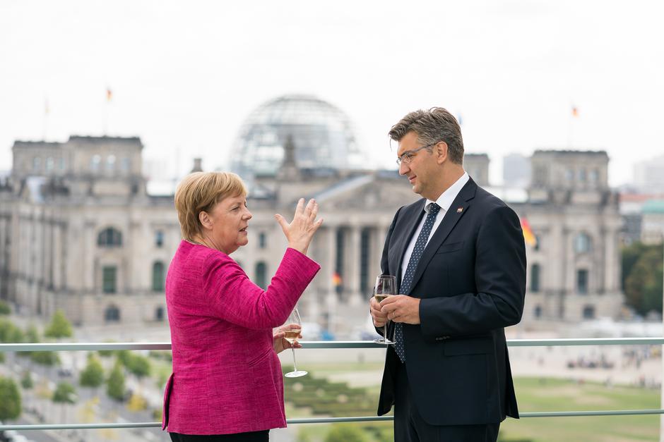 Angela Merkel i Andrej Plenković | Author: Steffen Kugler/DPA/PIXSELL
