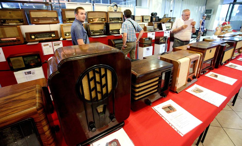 Zagreb: Izložba starih vintage radioaparata Radiodifuzija u Galeriji Vladimir Filakovac | Author: Zarko Basic (PIXSELL)