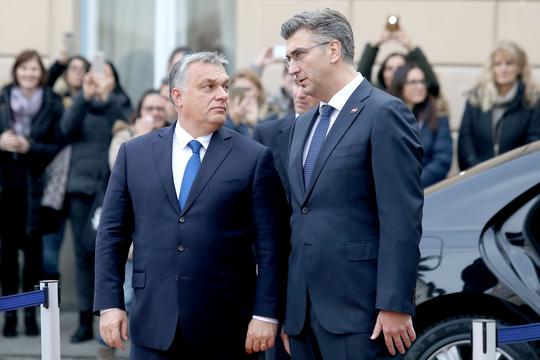 Viktor Orban i Andrej Plenković