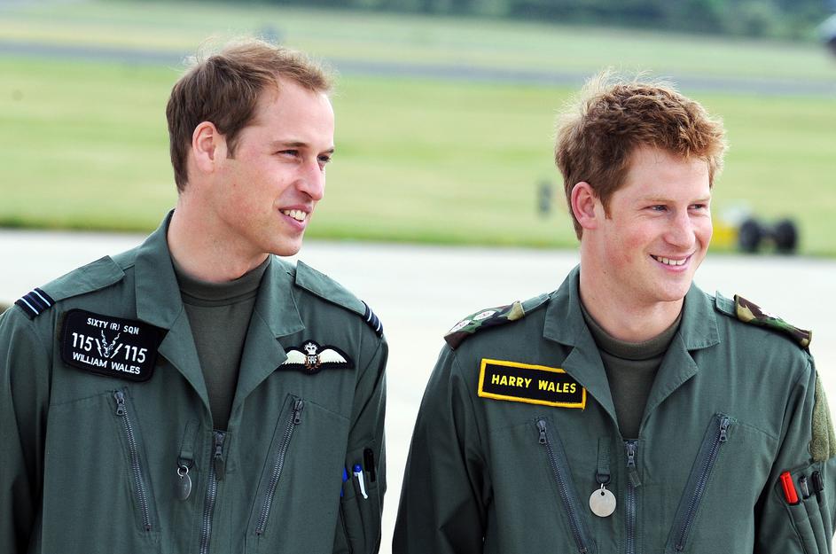 Braća prinčevi Harry i William