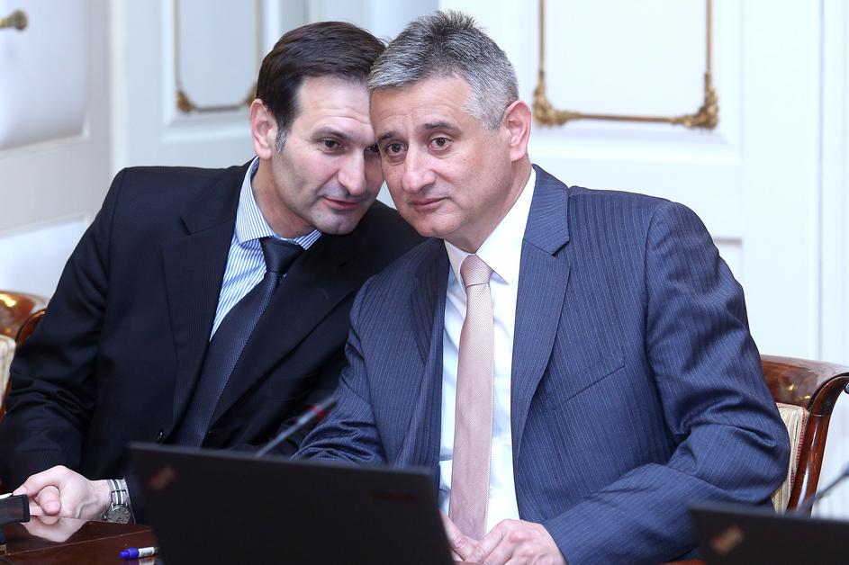 Miro Kovač i Tomislav Karamarko