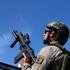 Israeli civilian response team searches for a hostile drone in Metula