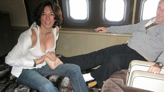 Court Evidence photos of Ghislaine Maxwell with Jeffrey Epstein  - 08 Dec 2021
