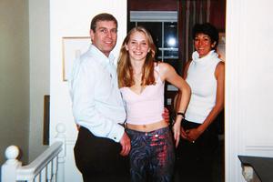 Prince Andrew and Virginia Roberts - 2001
