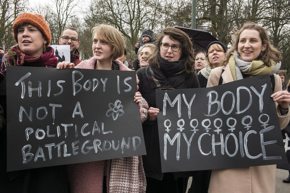Prosvjedi protiv novog zakona o pobačaju, 2018.